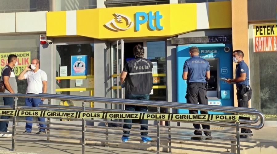 Antalya'da PTT gaspçısı yakalandı