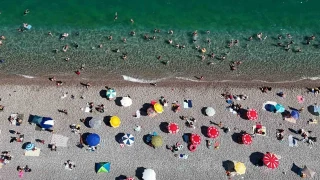 Antalya'ya 8 ayda 11 milyonun üzerinde turist geldi