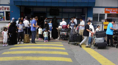 Arap turistler Trabzon'dan vazgeçemiyor