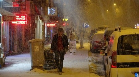 Ardahan'a kar yağıyor