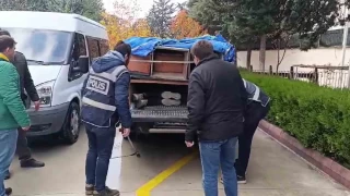 Arı kovanlarından bal değil kaçak göçmenler çıktı