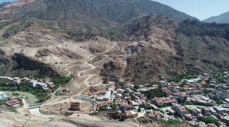 Artvin'de yol inşaatında kaza: 1 ölü