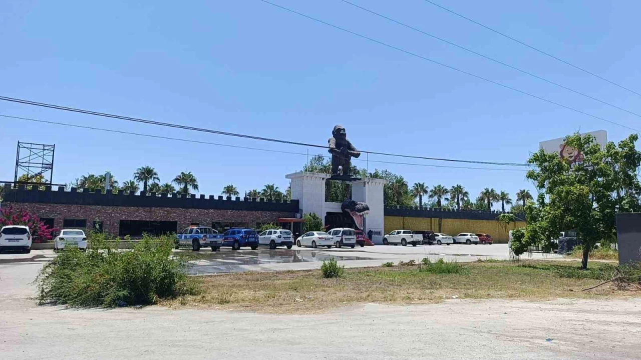 Aslan�n ka�t��� hayvanat bah�esi m�h�rlendi