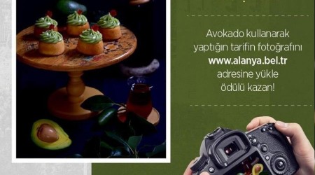 Avokadolu lezzetler fotoğraf yarışması başlıyor