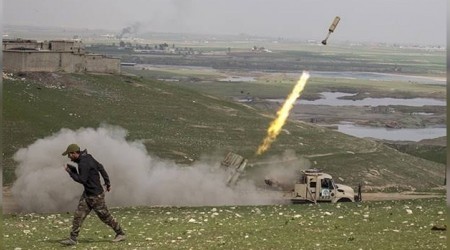 Bağdat’ta askeri üsse roketli saldırı