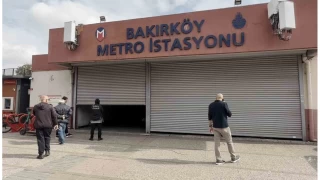 Bakrky'de metro istasyonunda yolcu intihar etti