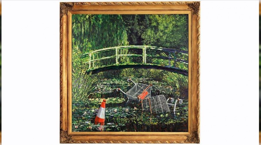 Banksy'nin tablosuna rekor fiyat