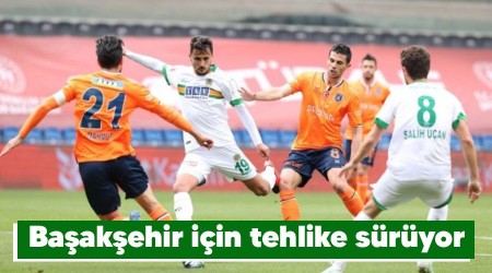 Başakşehir için tehlike sürüyor