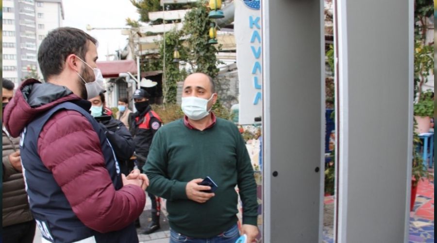 Ba�kent'te korona vir�s denetimi