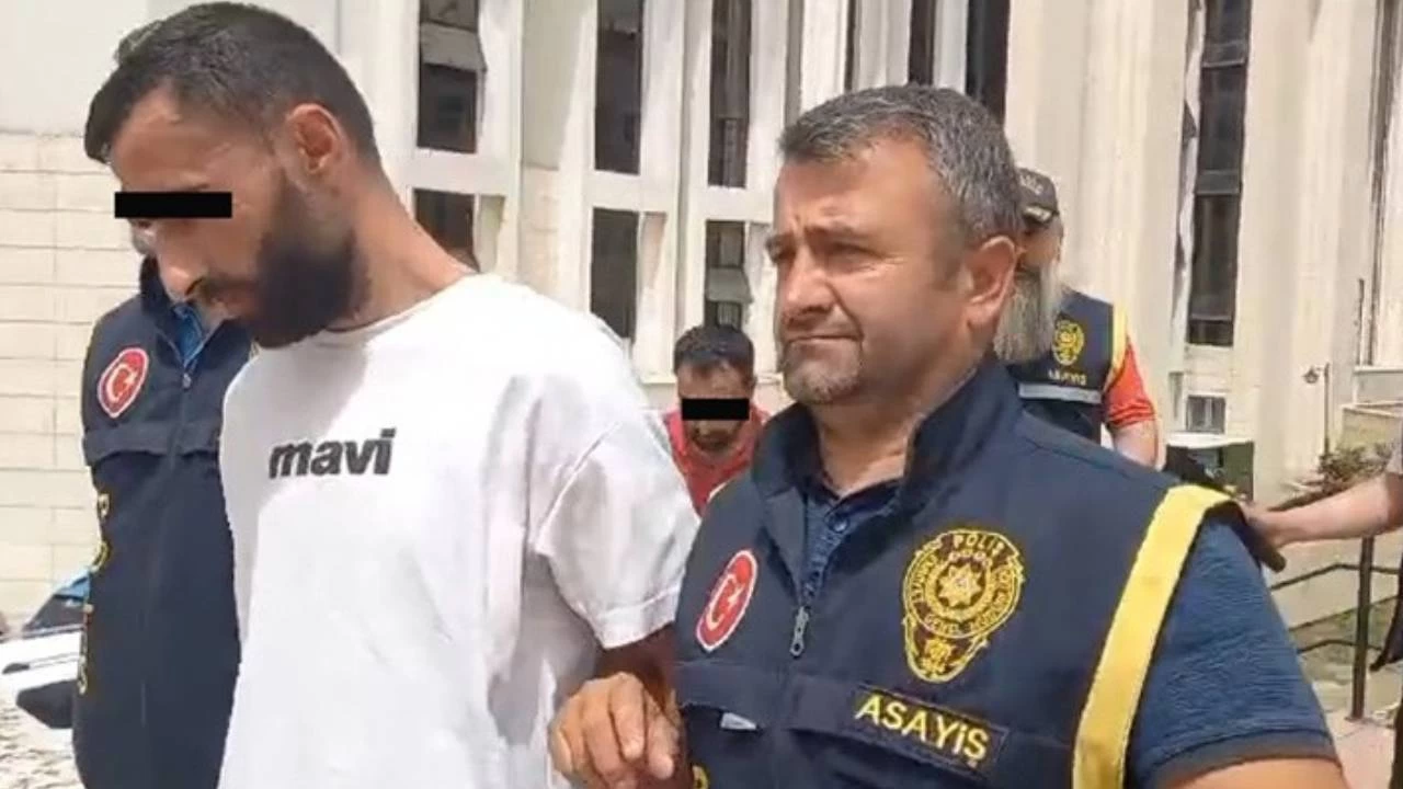 Berberi �ld�ren ki�i motosikletle ka�arken yakaland�