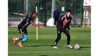 Be�ikta�, �aykur Rizespor ma�� haz�rl�klar�n� s�rd�rd�