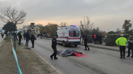 Beton mikserinin altında kalan 14 yaşındaki bisikletli gencin acı sonu