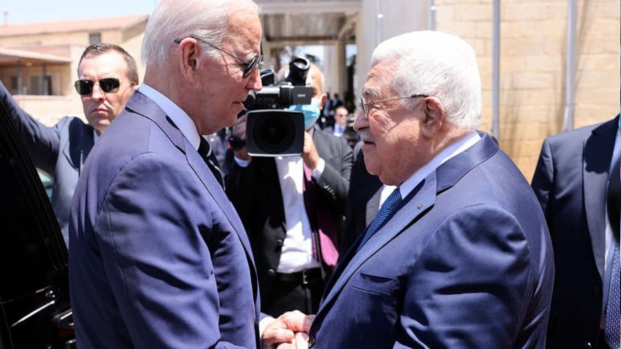 Biden, Filistin Devlet Başkanı Abbas'la görüştü