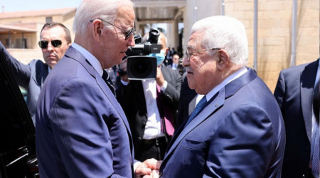 Biden, Filistin Devlet Başkanı Abbas'la görüştü