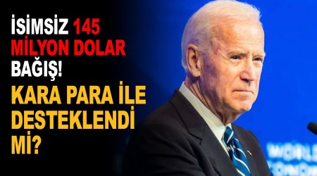 Biden, kara para ile desteklendi mi?