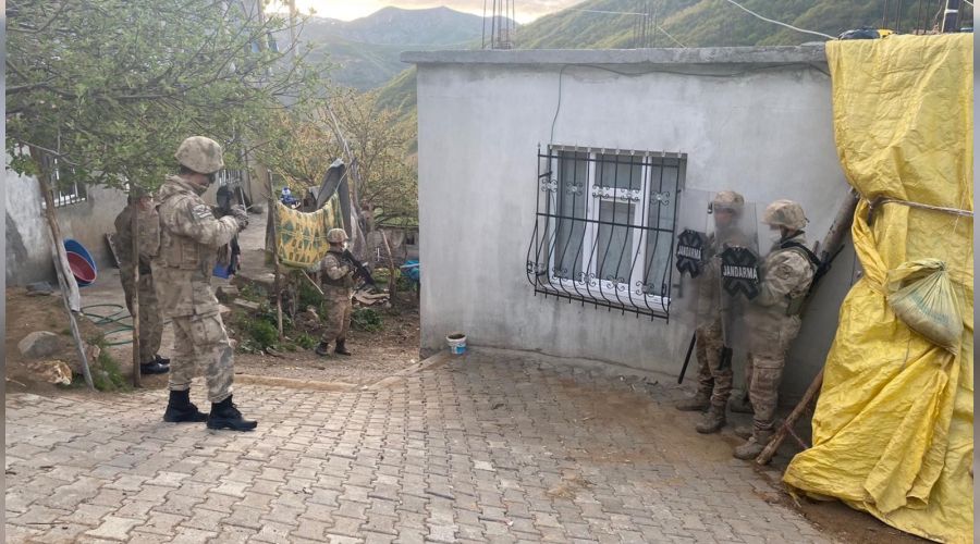 Bitlis merkezli ter�r operasyonu: 9 g�zalt�