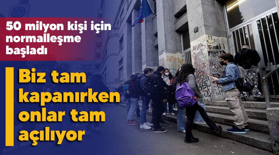 Biz tam kapan�rken onlar tam a��l�yor