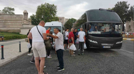 Boşnak turistlerin alışveriş rotası Edirne