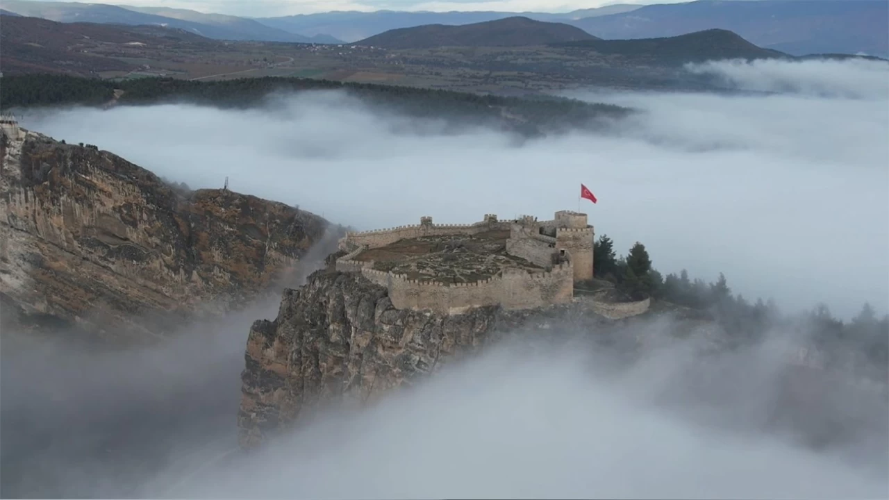 Boyabat Kalesi'nin siste ayrı güzel