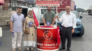 BTP Ba�ak�ehir sahaya indi: G��men Pazar��nda vatanda� ve esnafla bulu�ma
