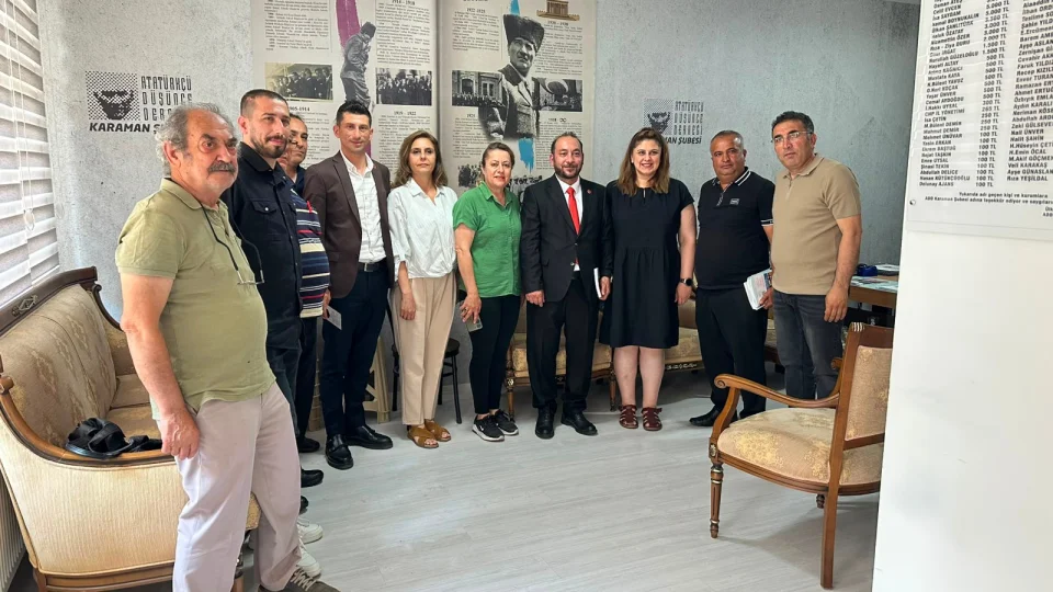BTP heyetinden Karaman�da ��karma: Bas�n, STK ve esnaf ziyaretleri yap�ld� 