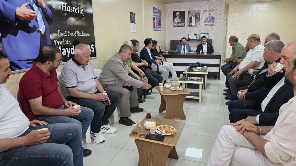 BTP Kilis İl Başkanlığı'nda bayramlaşma: "Çözümün adresi BTP'dir"