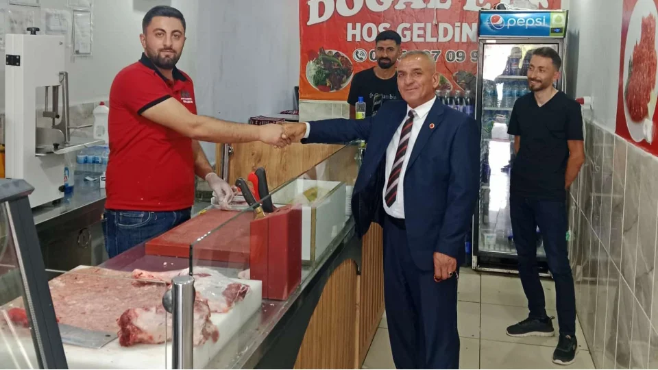 BTP Derik �l�e Ba�kan� Abdurrahim S�ylemez sahaya indi