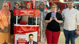 BTP �demi� �l�e Te�kilat�'ndan fuar alan�nda atant �al��mas�