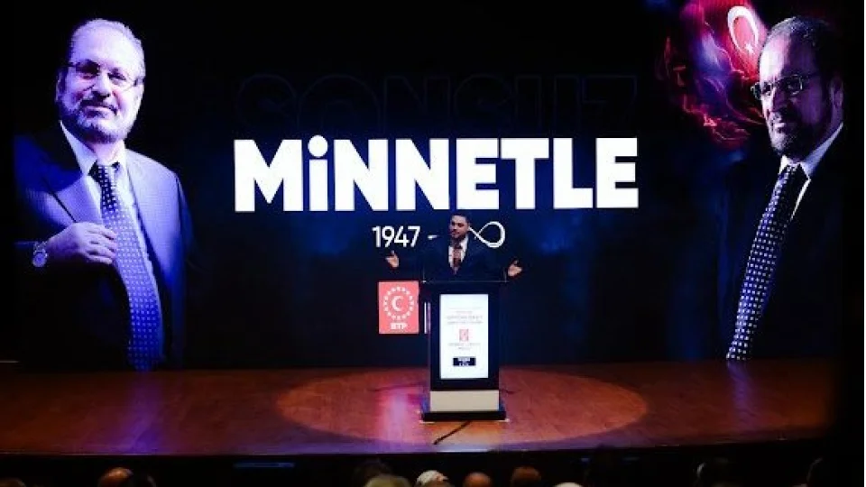 BTP vuslat�n�n 6. Y�l�nda kurucu lideri Prof. Dr. Haydar Ba�'� an�yor