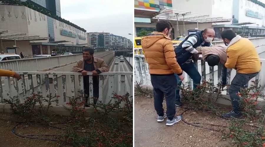 'Buradan atlarsan �lmezsin'