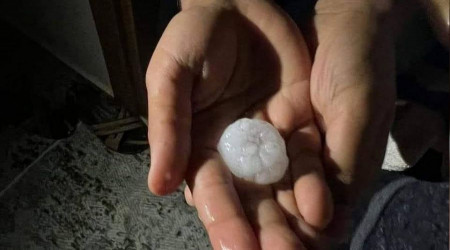 Ceylanpnar'da dolu hayat fel etti
