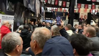 CHP kongresinde basn mensuplarna saldr