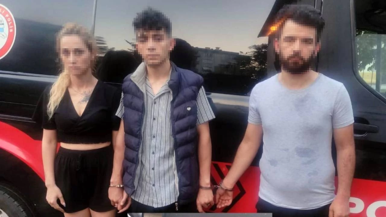 Cinayet sonrası kaçan sevgililer, 25 dakikada yakalandı
