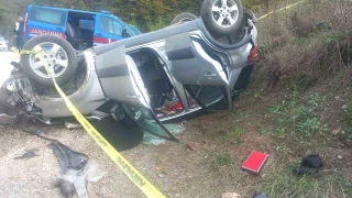 D-140'ta feci kaza: Ara arampole utu