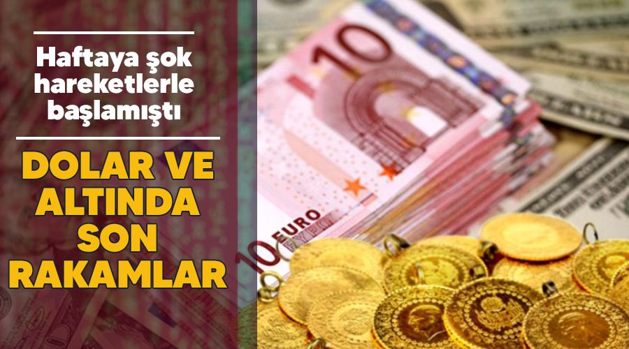 Dolar ve alt�nda son rakamlar