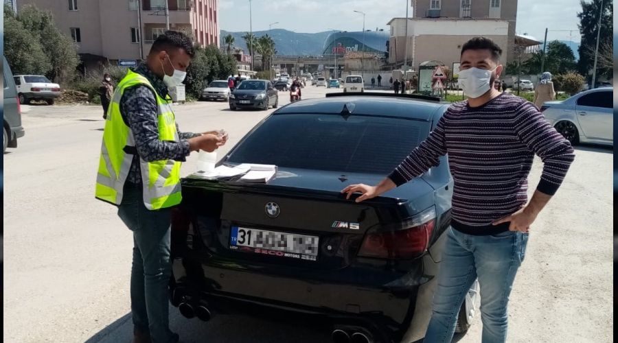 Drift görüntülerini paylaşınca cezayı yedi