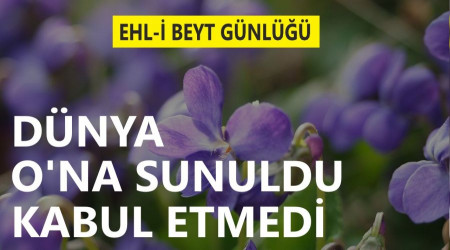 Dnya Ona sunuldu, kabul etmedi