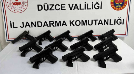 Düzce'de silah kaçakçılığı operasyonu