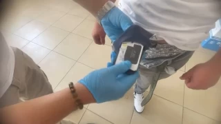 Ehliyet sınavına kopya düzeneği ile girdiler
