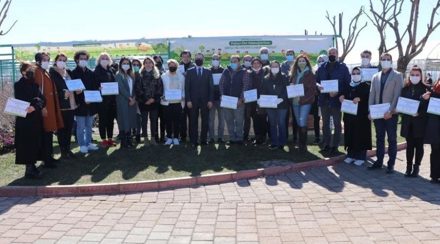 'Ekolojik okuryazarlık' sertifikaları dağıtıldı