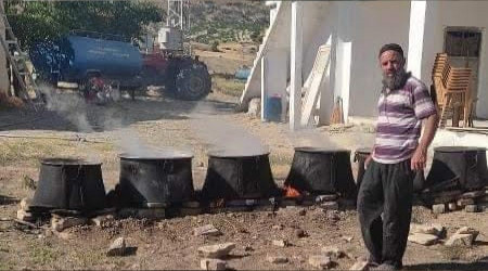 Elaz'da bulgur kaynatma sezonu balad
