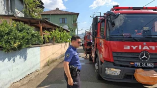 Elektrikli battaniye evi kle evirdi
