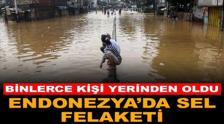 Endonezya'da 1380 kii selden etkilendi