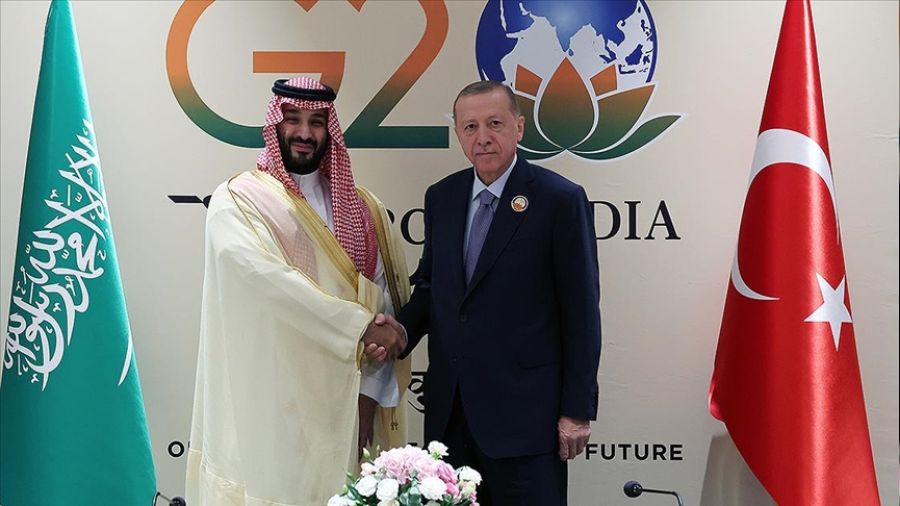 Erdoğan Selman ile görüştü