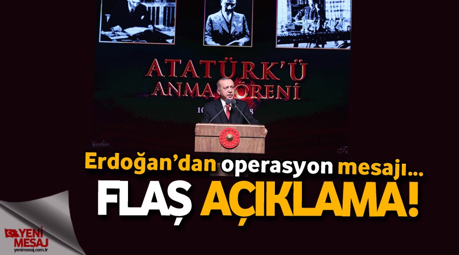 Erdoğan'dan Kandil'e operasyon sinyali