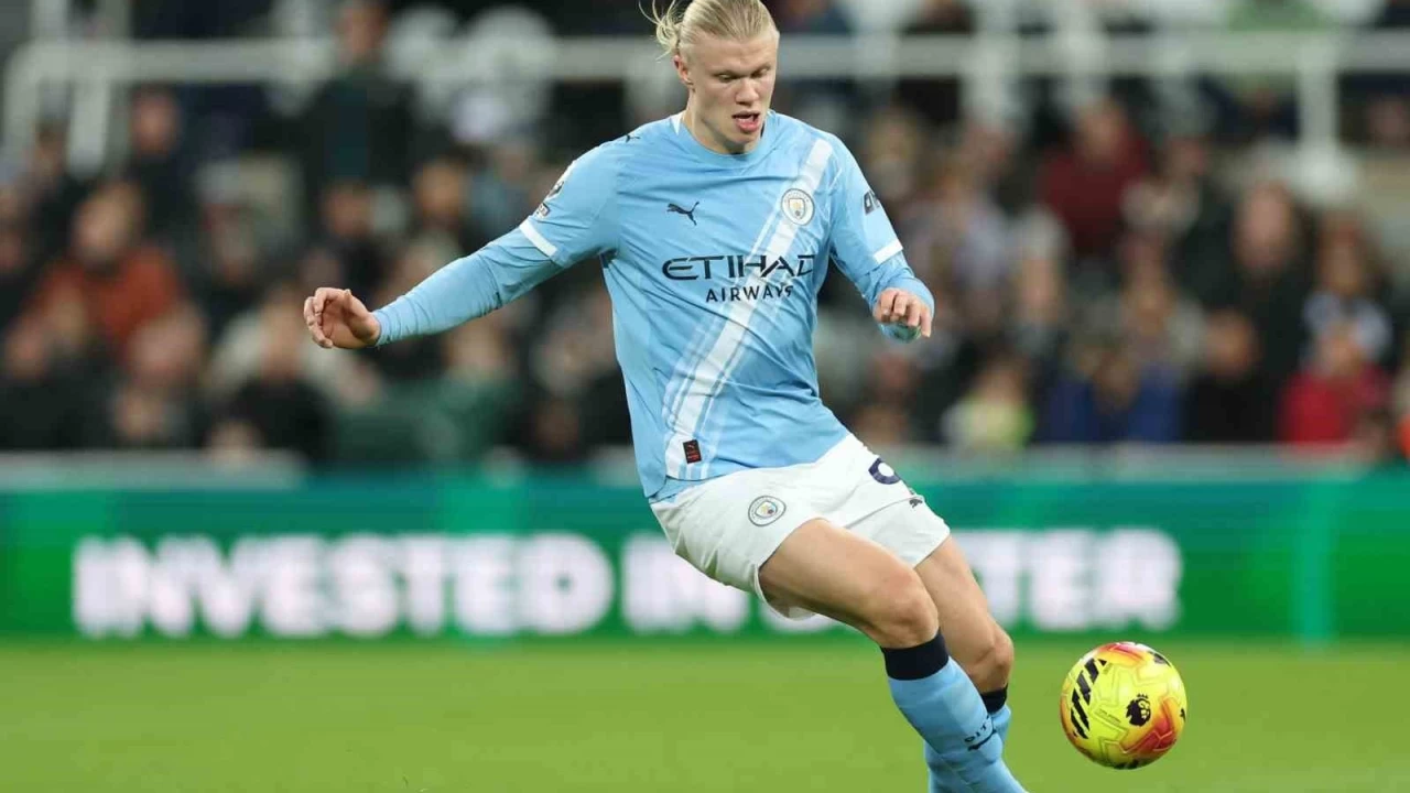 Erling Haaland, Premier Lig'de '100'ler kulb'ne girdi