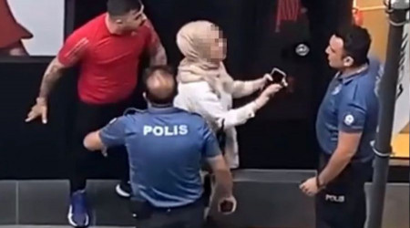 Eşine saldırıp polise direnen zanlı firari çıktı