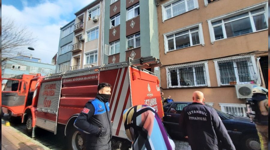 Fatih'te korkutan yang�n