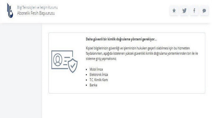 Fesihler e-Devlet üzerinden yapılıyor