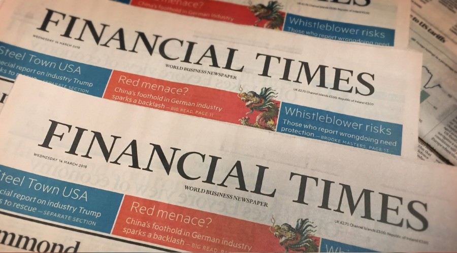 Financial Times da eve taşındı